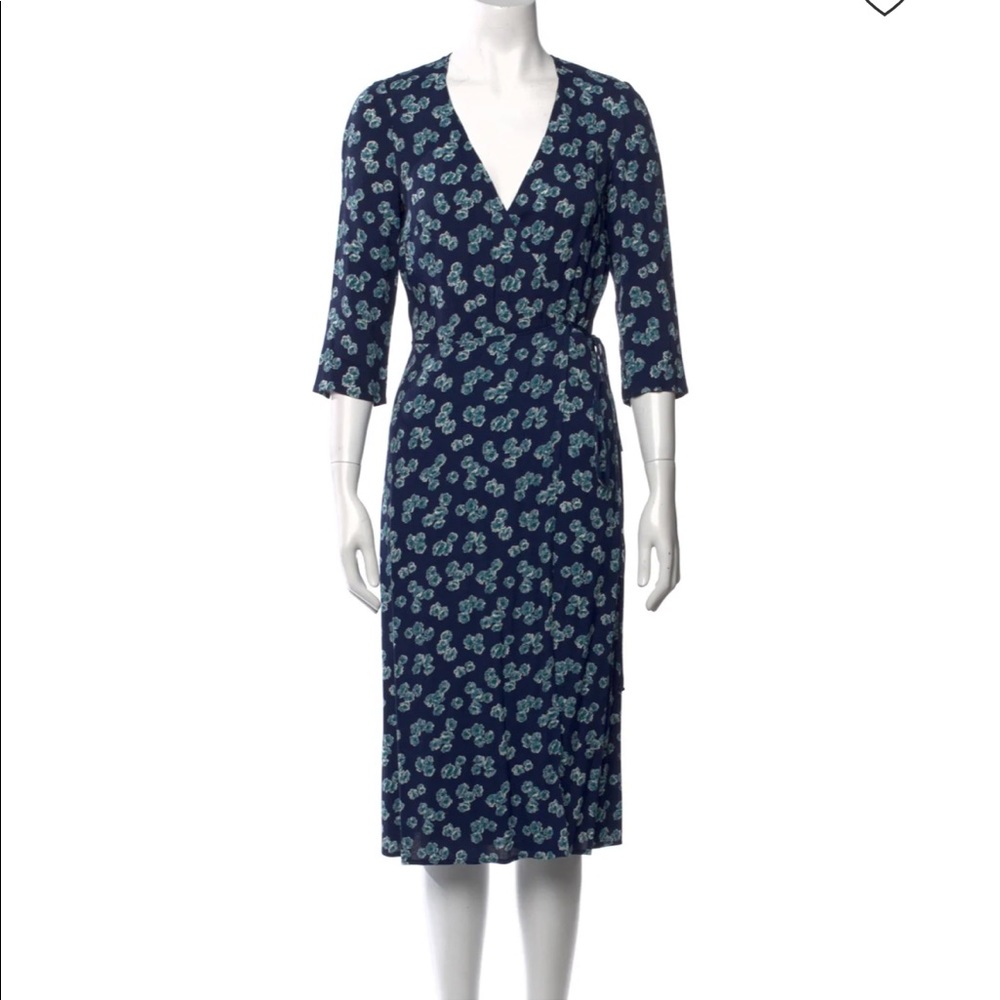 Reformation Floral Print Midi Dress